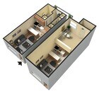 Loft con balcón 551
