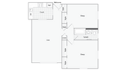 Brookhaven 2-Bedroom Floorplan