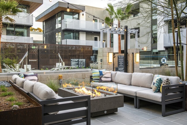 Fire Pit Lounge Area