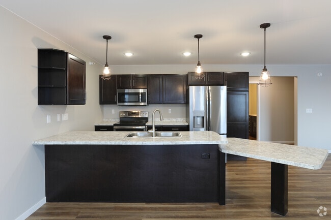 2BR, 2BA, Model - 1,591 SF