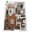 Floor Plan L5 | Domain | Apartments in Madison, WI