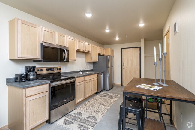 Studio - 522SF - Kitchen