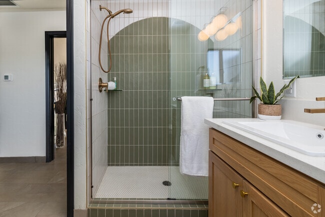 1BR, 1BA - 450SF - Bathroom - Terra Alta Apartments