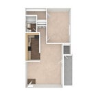 The Pine - 1 Bed, 1 Bath, 768 sq. ft.