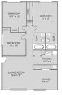 3BR/2BA