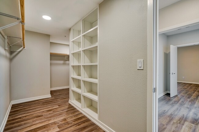 Las residencias penthouse incluyen vestidores espaciosos