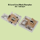 Bi-Level Floorplan