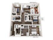 C1.2 floor plan Trella Uptown