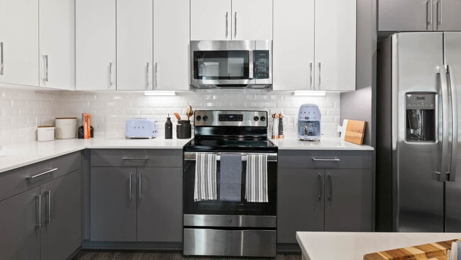 Kitchen with Stainless Steel Appliances