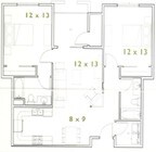 2BR/2BA