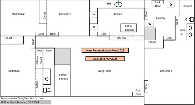 Photo - 1626 W Boyd St