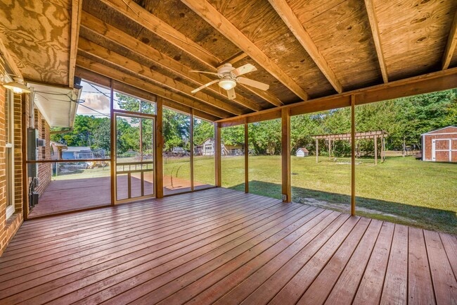 Photo - Charming 3-bed/2 bath home with large yard, screened deck located minutes from Brier Creek!