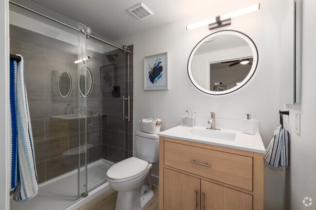3BR, 3BA - 1,301SF - First Bathroom