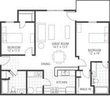 2 Bedroom