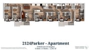 6 Beds x 4 Baths