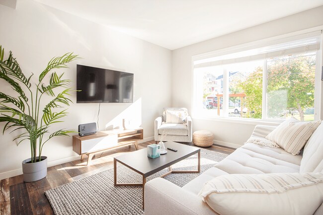 Living Room - Lumen Townhomes