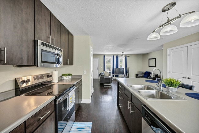 Model Kitchen - The Avenue at San Marcos Apartments