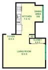 Aclea Studio Floorplan