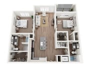 B11 floor plan Arcadia at Carolina Forest