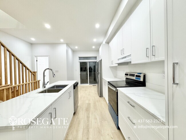 Photo - Spacious 4-Bed, 3.5-Bath Townhouse with Full Driveway & Garage in Oshawa!