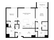 B13.1 floor plan 500 Parq
