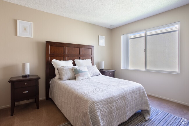 Master Bedroom - Palm Terrace Condominium Rentals