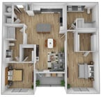 B2_1200 sqft_2x2x