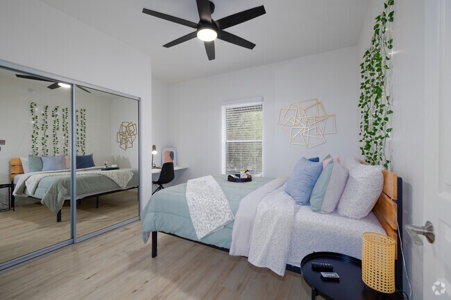 3BR, 3BA - 1,301SF - Third Bedroom