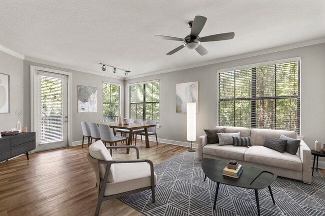 Spacious living rooms designed for comfort and style.