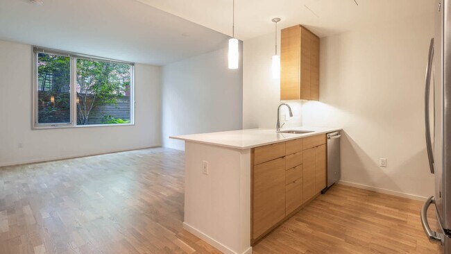 Kitchen with Stainless Steel Appliances