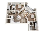 B6 floor plan The Ballast on Salem