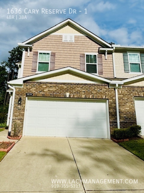 Photo - 1636 Cary Reserve Dr Townhome