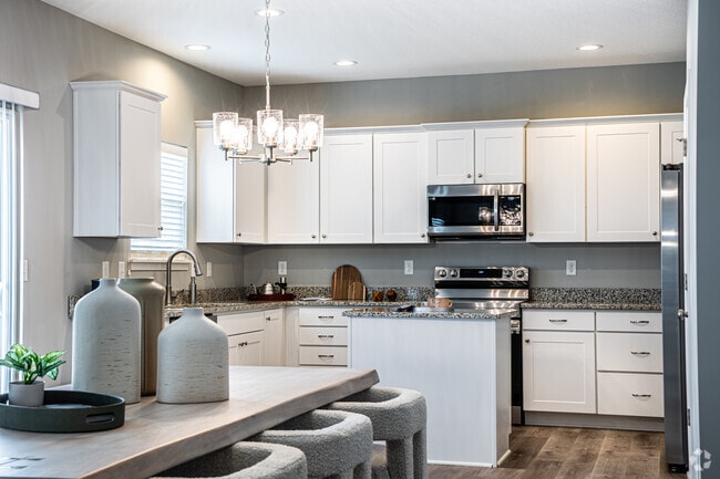 Cocina/Espacio de comedor - Tall Grass Luxury Rental Homes