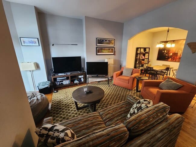 Living Room and Dining Room - 504 Rhode Island Ave NW
