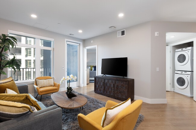 Finish Package I living room with hard surface flooring (Representative photo) - Avalon Tech Ridge