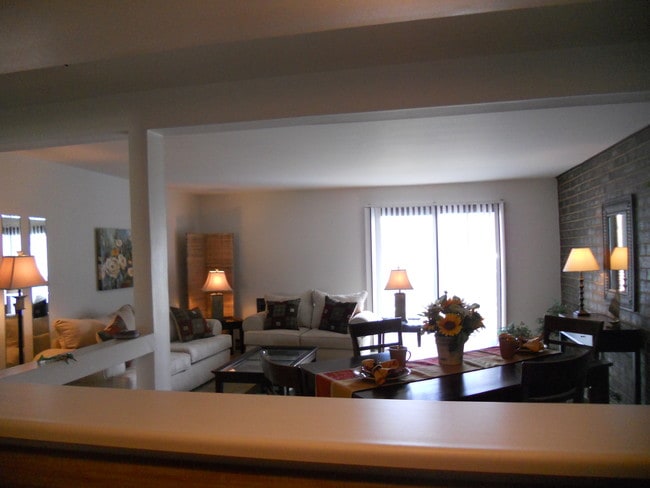 View from kitchen - Briarcliff Apartments