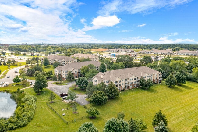 Riverwood Apartments Aerial View