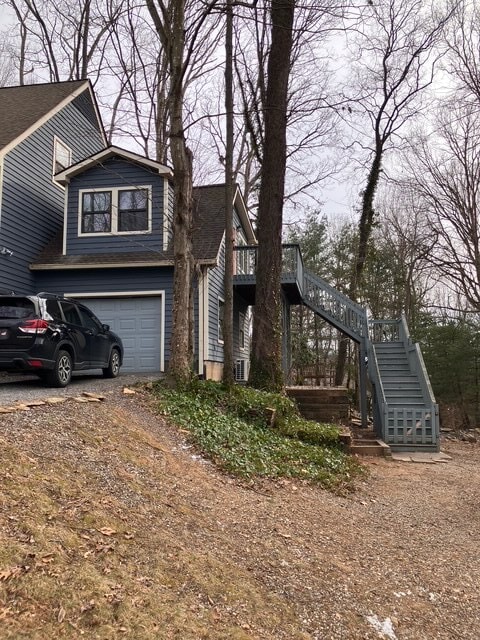 View from Front - 2 Mountain Site Ln Ext Unit Treehouse