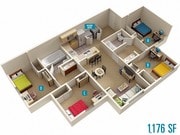 4BR/2BA
