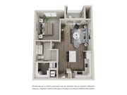 Explore this contemporary living space designed for style and efficiency.