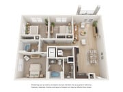 Chesterfield - 3 Beds, 2 Baths, 1169 sq. ft.
