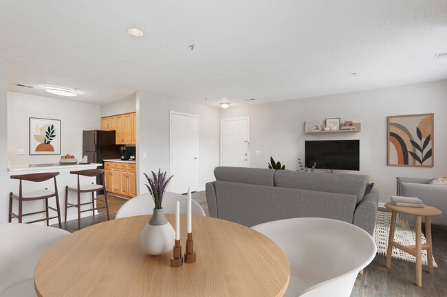 Athens 1 Bed x 1 Bath Floorplan Dining Room - ReNew Belcamp