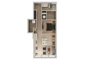 U1 floor plan 400H