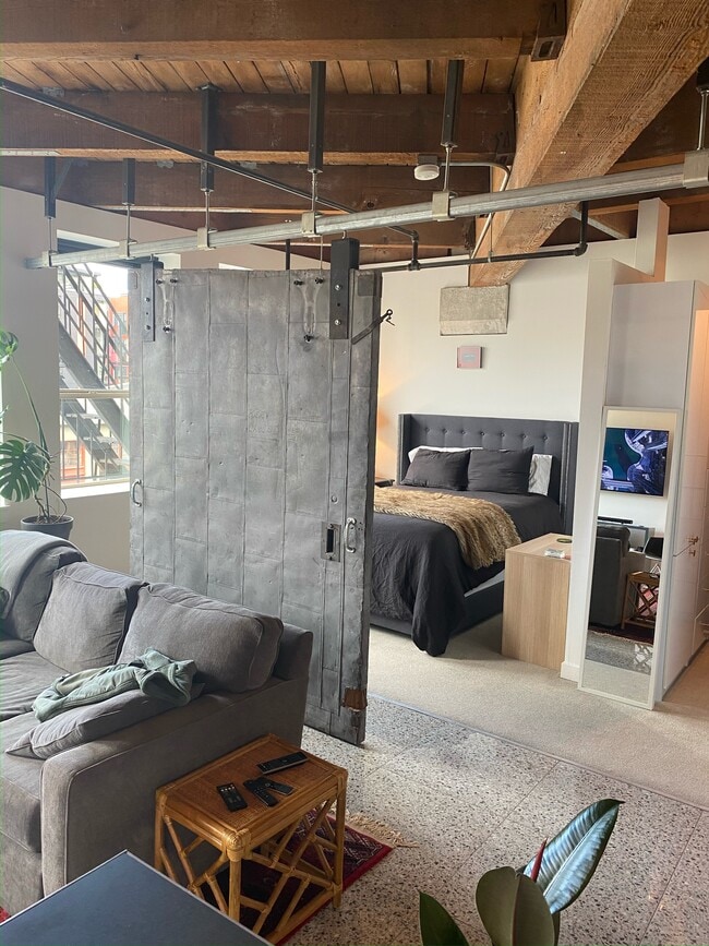 Bedroom area fits king size bed - 1408 12th Ave Unit 204