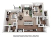 2 Bedroom Garden Apartment - Pinnacle