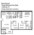 3BR/2BA