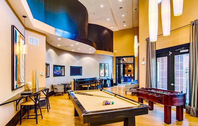 Game Salon with Billiards, Foosball, and Refreshment Bar