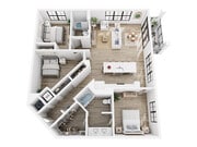 C1-HC floor plan LANA at Lake Norman