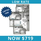3BR_3BA Gold - Slashed Rate