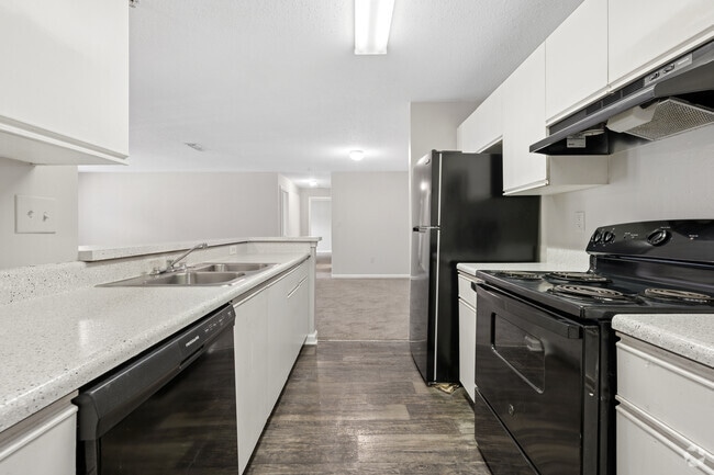 3BR, 2BA - 1,350SF - Kitchen